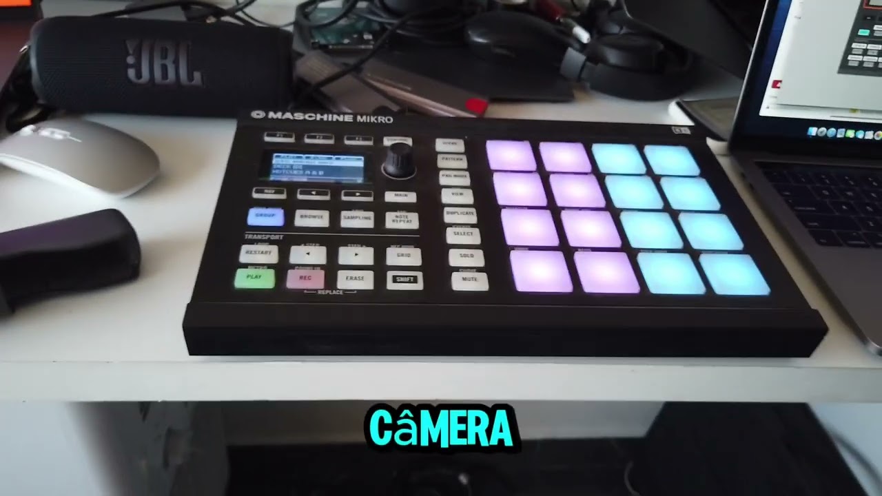 CONFIGURAR MASCHINE MIKRO MK2 TRAKTOR 3 - CONFIGURAÇÃO MID