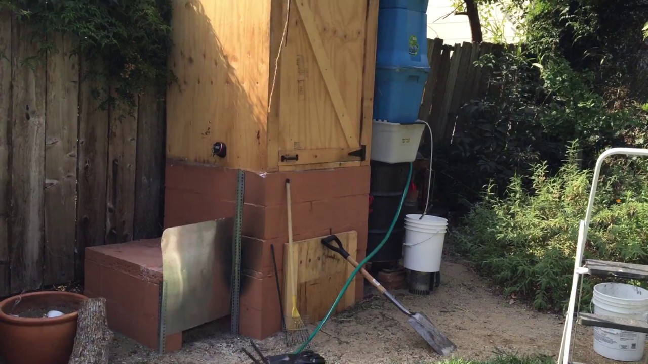 Home Made smoker air-scrubber