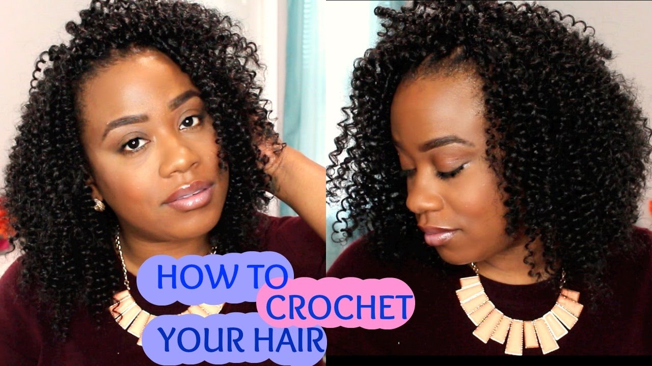 Crochet Braids Invisible Knot Technique: Freetress Water Wave