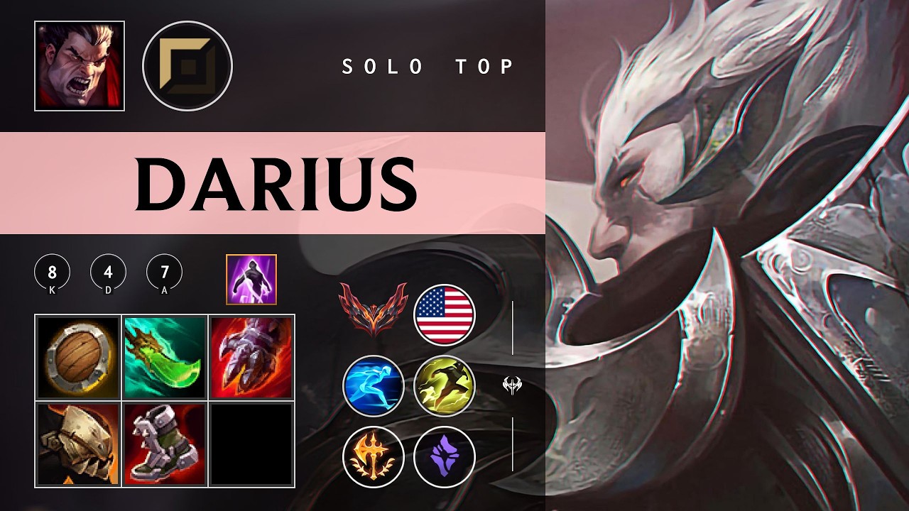 Darius Top vs Riven - NA Grandmaster Patch 26.04