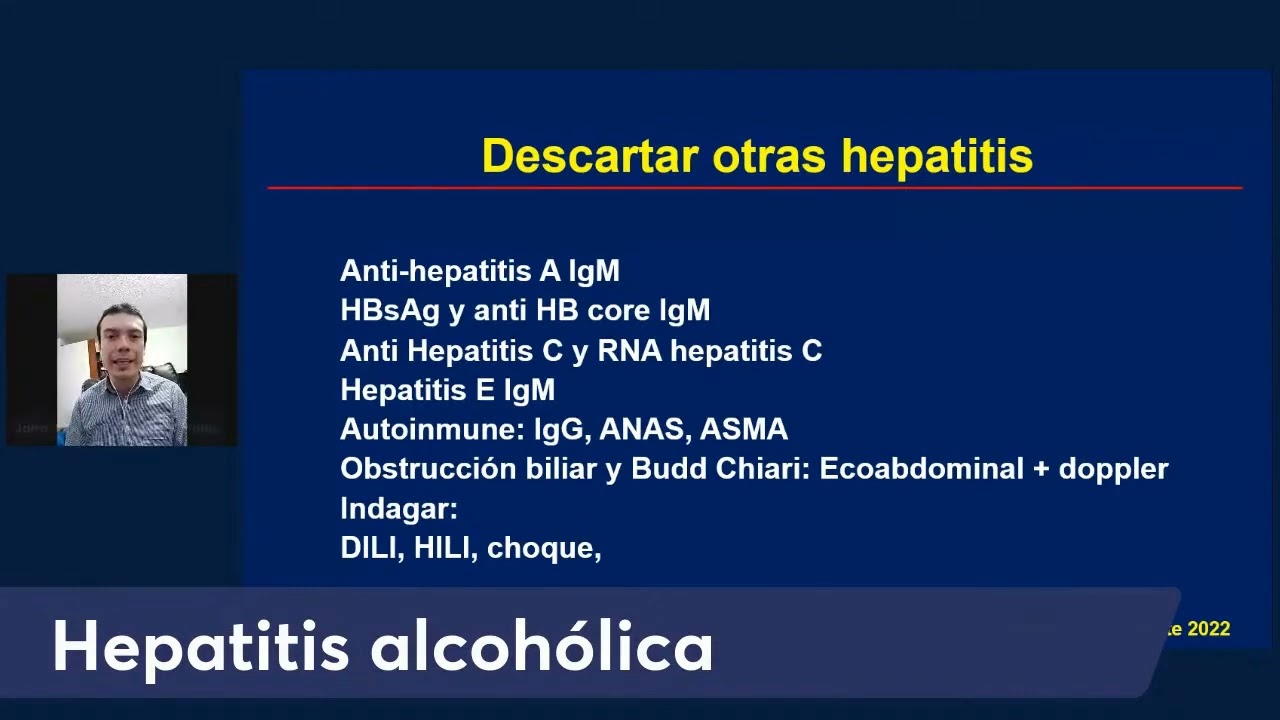 Hepatitis alcohólica en el 2022. Dr Jairo Rodriguez