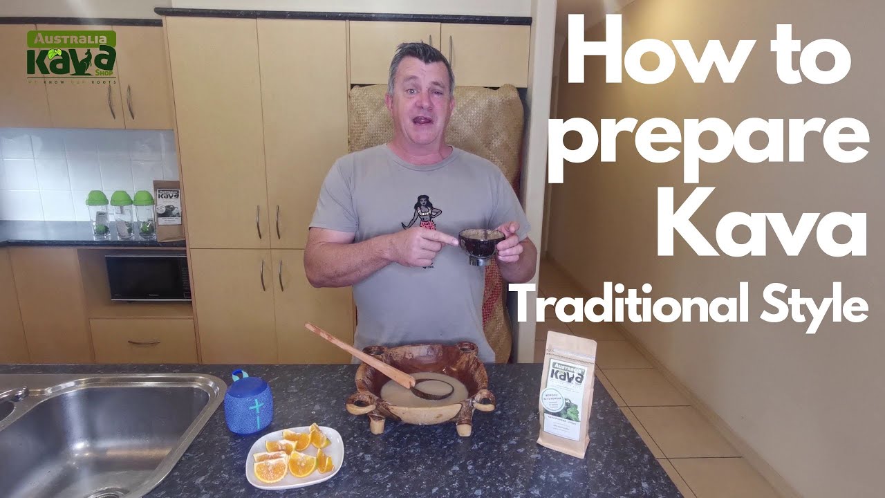 How to Prepare Kava - Traditional Stael!