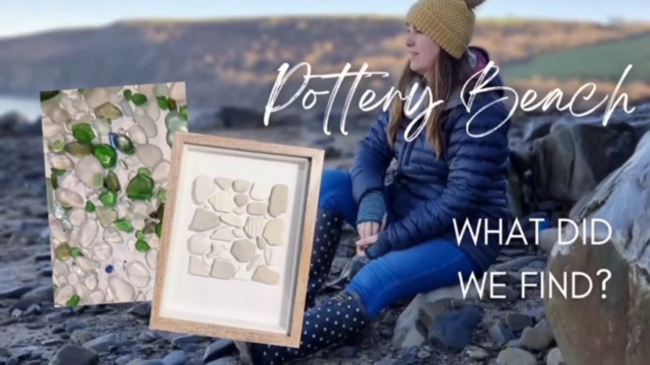 Sea Glass Hunting Welsh shores - Wonderful Finds made to ART
