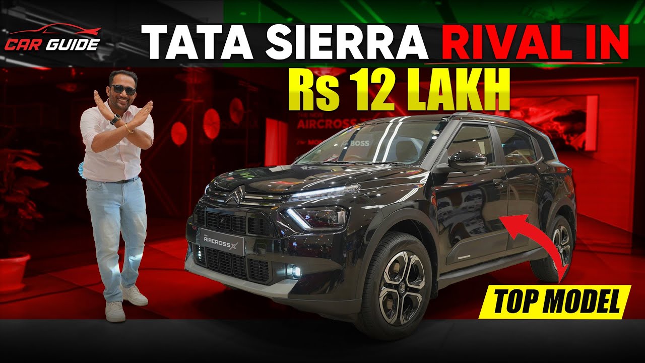 Rs 13.5 Lakh mein AUTOMATIC SUV 🔥 Tata Sierra & Creta Rival 🔥 Citroen Aircross X 🤯