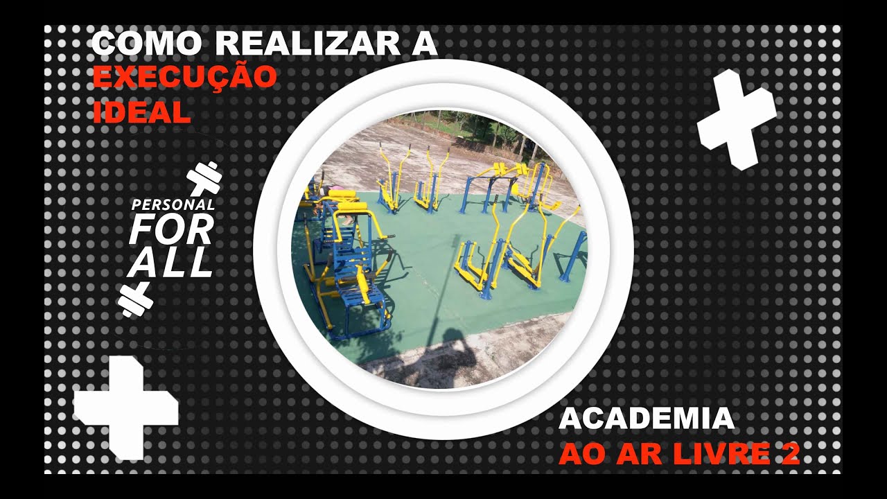 Como usar os aparelhos da academia ao ar livre #02
