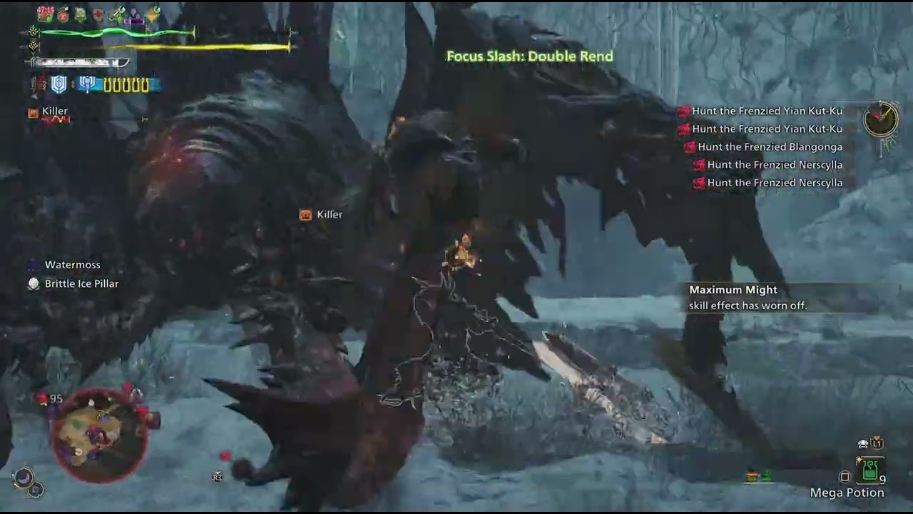 Pack of frenzied monsters