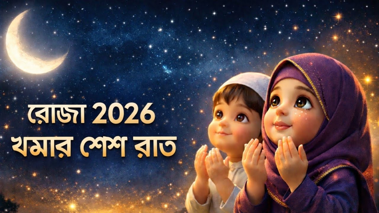 রোজা ২০২৬ 🌙 হৃদয় ছোঁয়া ইসলামিক ছড়া | Ramadan Bangla Emotional Poem | Rupkothar Anchol kids 