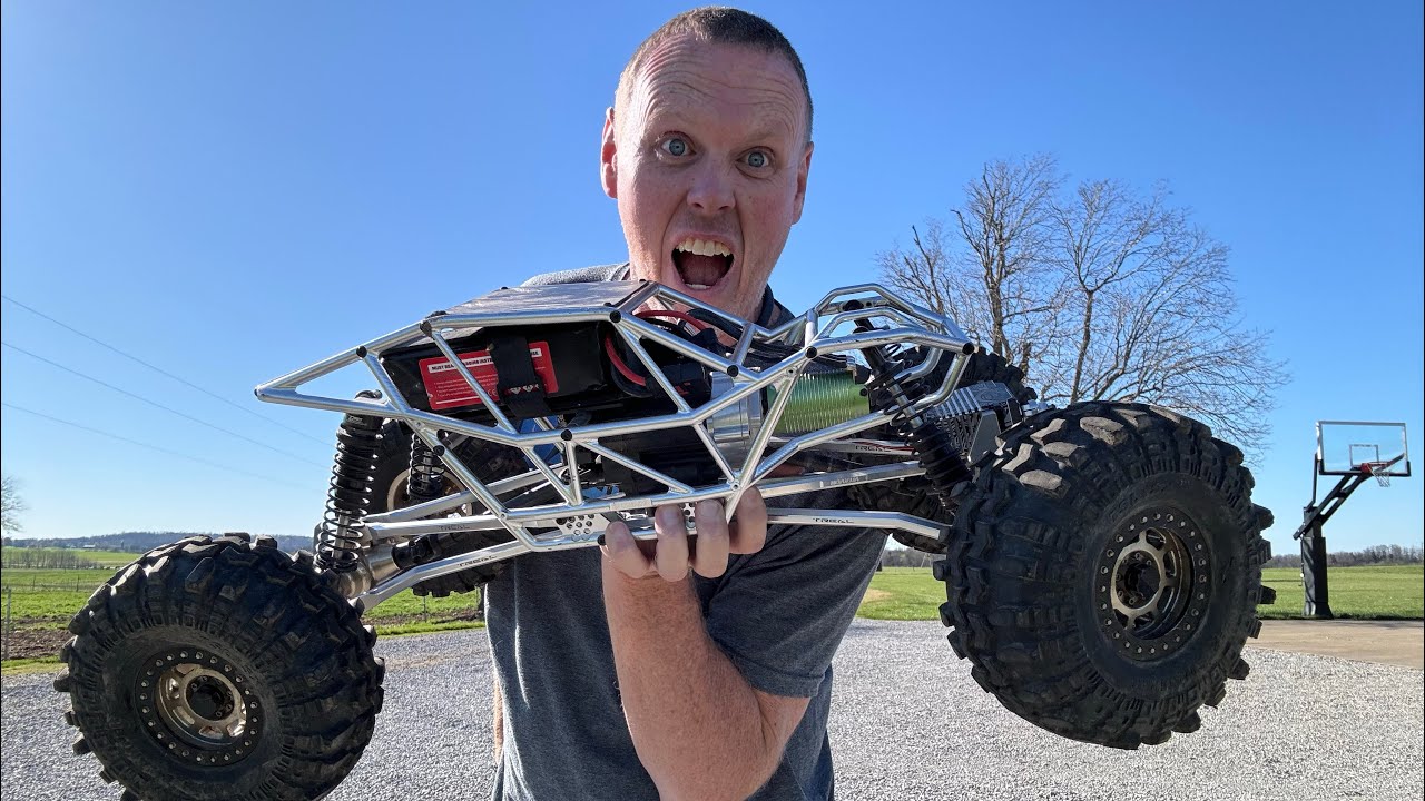 Сборка батута SCX6, часть 3! Проблемы решены?
