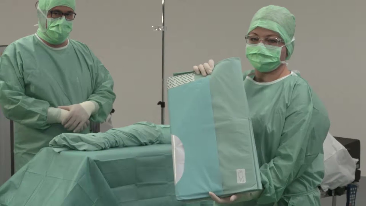 Application Video Raucodrape® PRO Hip Drape Side Position