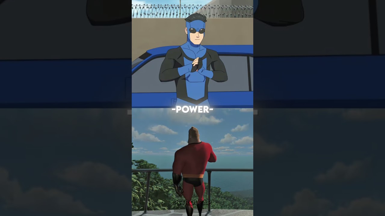 Mr. Incredible vs Invincible: Who Would Win? | Epic Crossover Edit #shorts #mrincredible #invincible