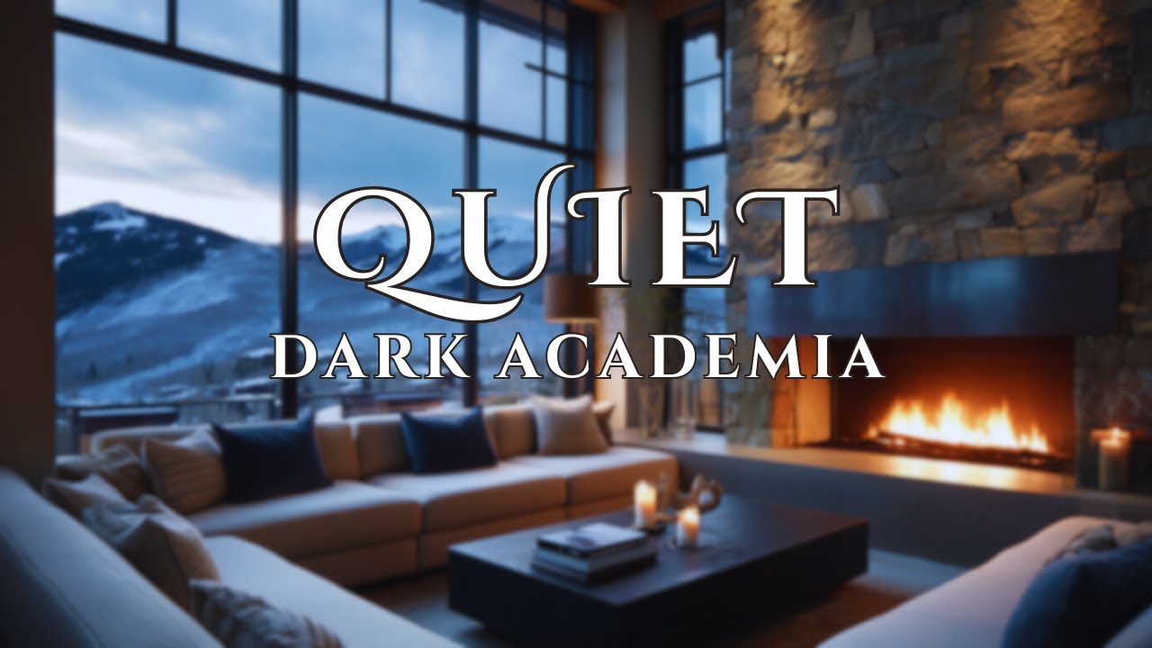 Dark Academia Piano – The First Page | Cold & Minimal Study Music