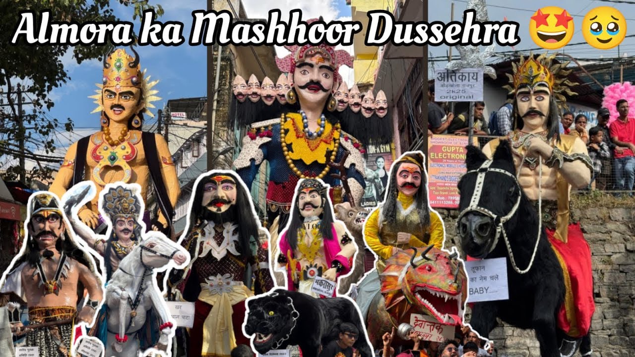 ✨ “Almora ka Mashhoor Dussehra 🎭🔥 | Ek Anokha Andaz”