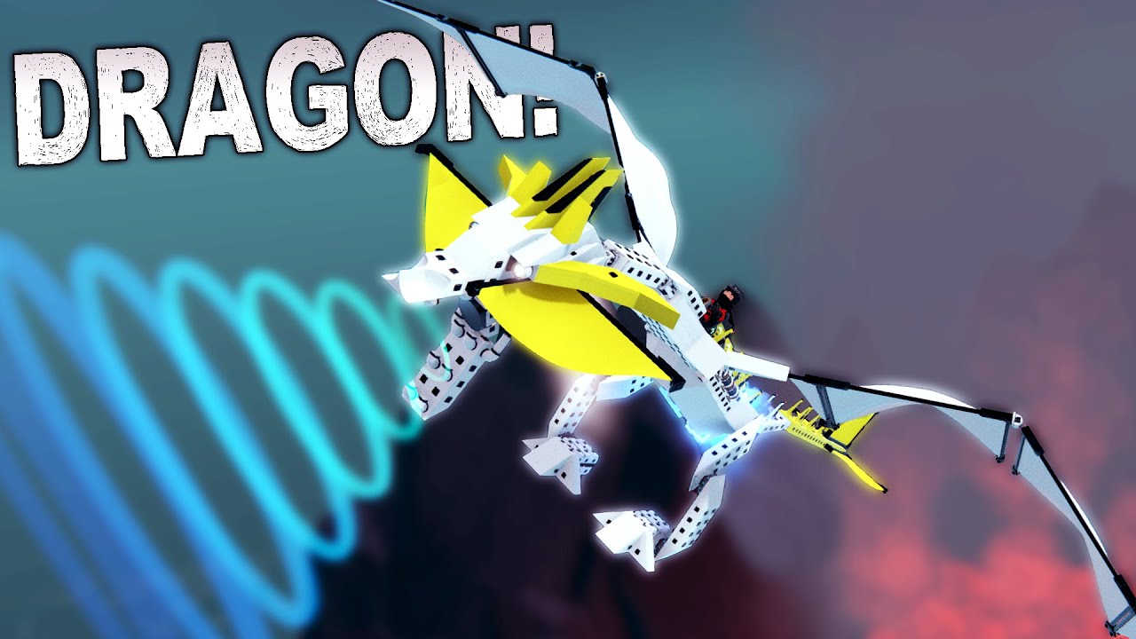 I Built a Flying Dragon With Sail Wings!