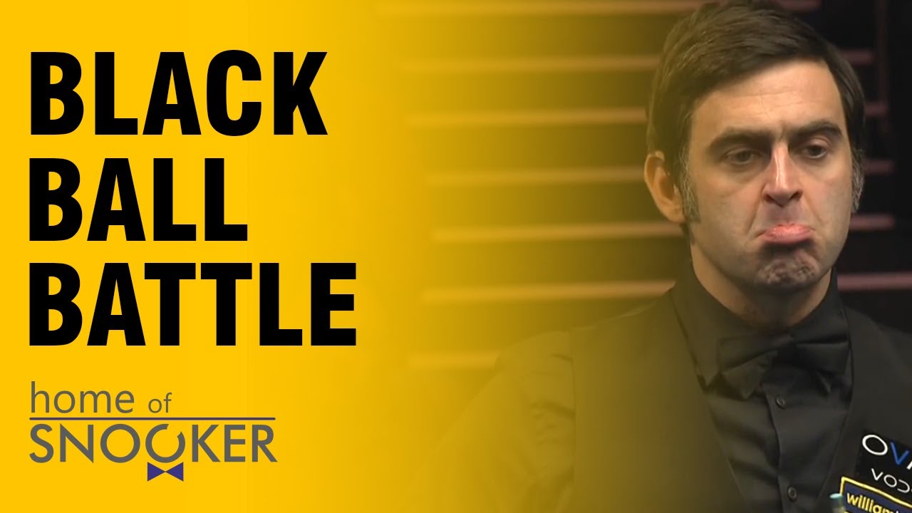 Snooker Black Ball Battle! Incredible Ending!