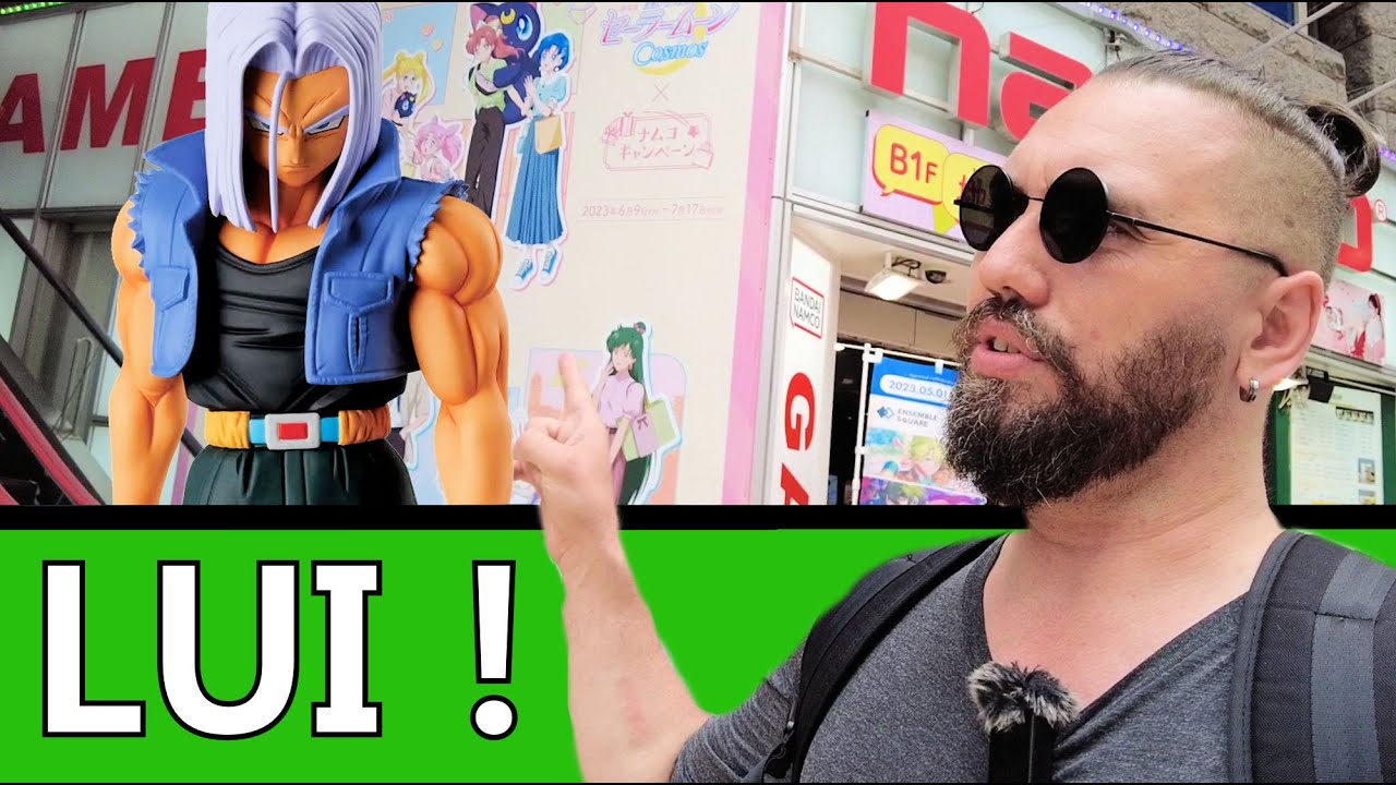 Je CHERCHE la FIGURINE de TRUNKS ! - Vlog Japon Tokyo Dragon Ball