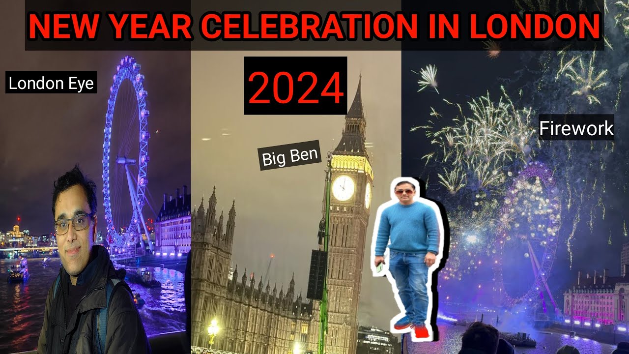 Biggest fireworks in UK for New Year celebration | Fireworks in London as 2024 kicks off with bang
