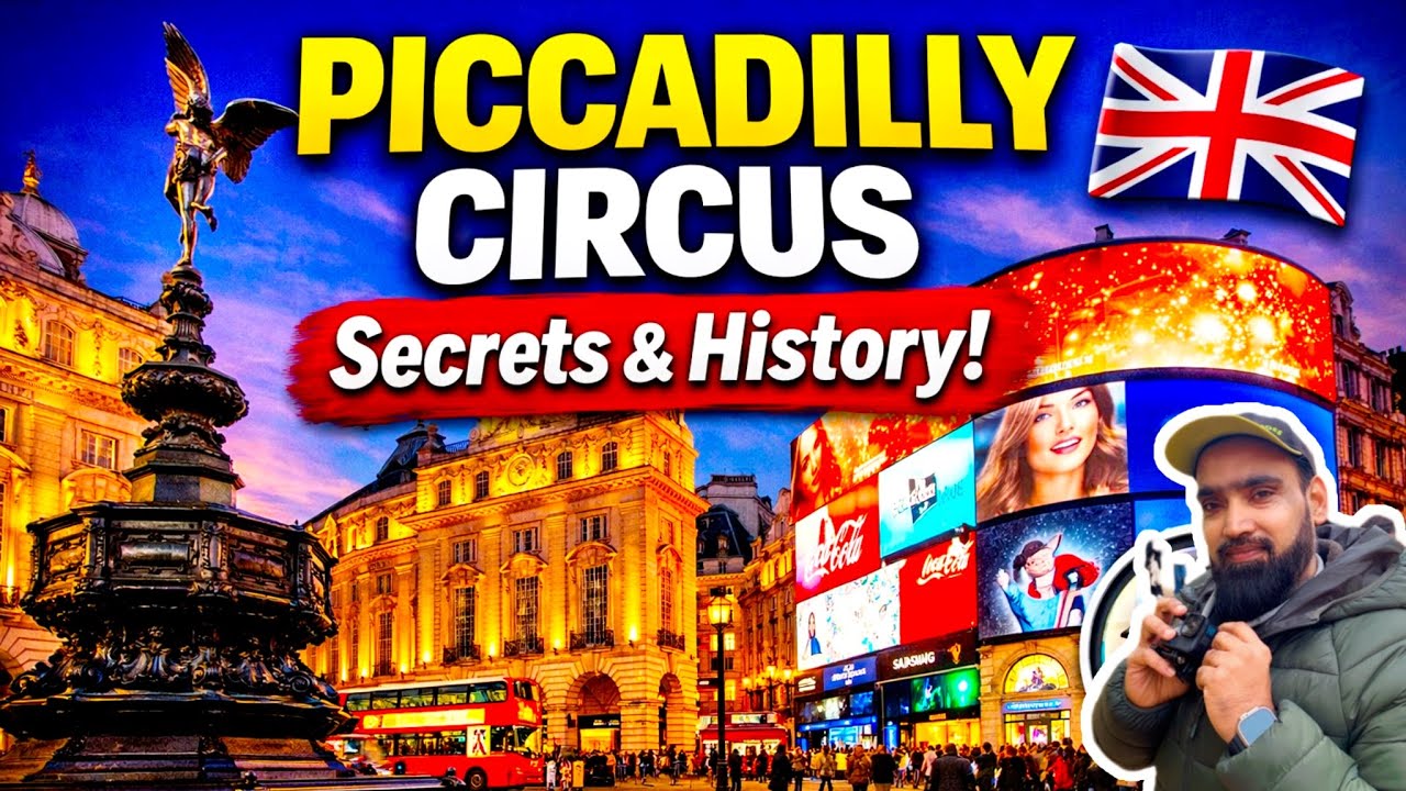 Explored London’s Most Famous Square…Piccadilly Circus 