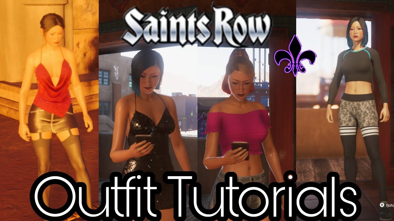 Saints Row Outfit Tutorials | Saints Row Female Clothes