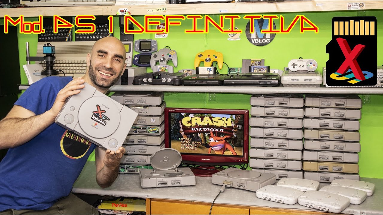 Modifica Definitiva PS1 XSTATION 2022 - Giochi in SD-Card - Guida Ita 🇮🇹
