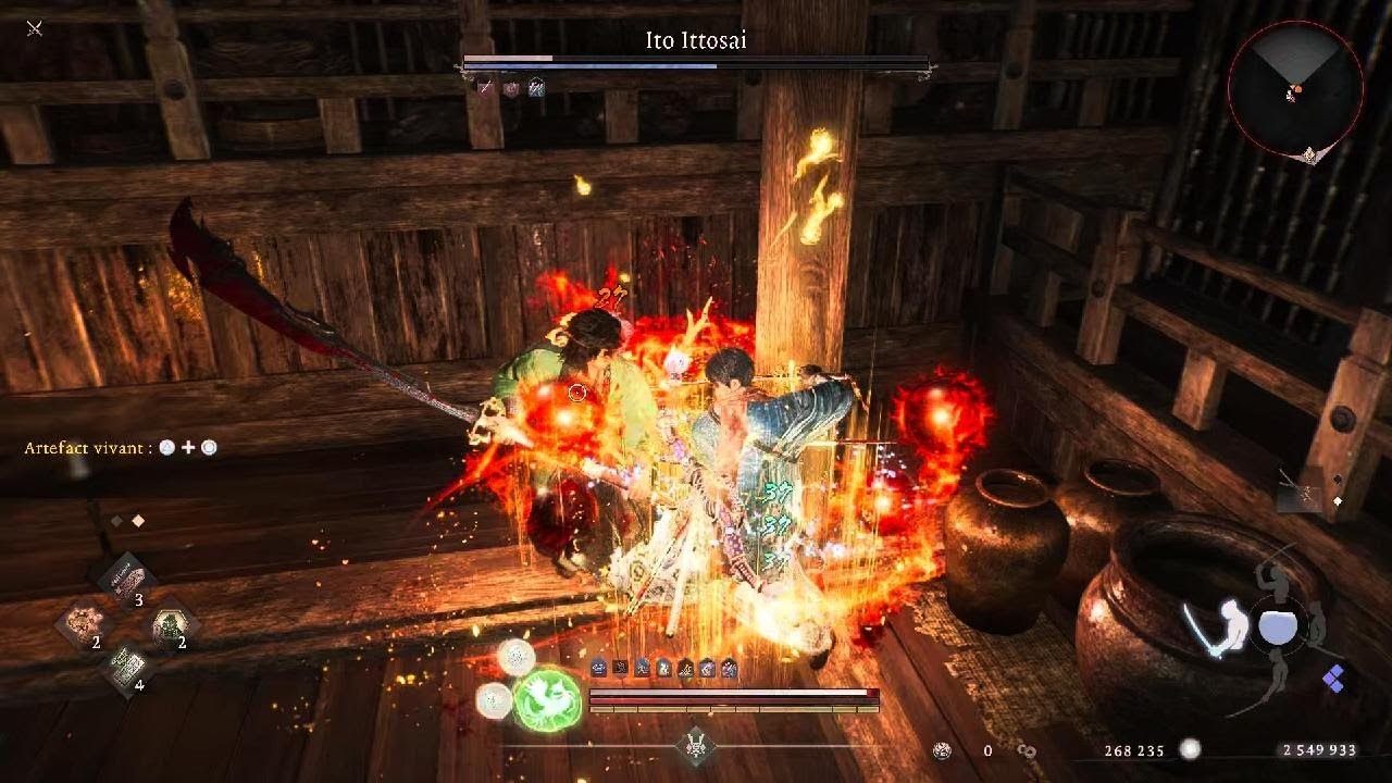 Nioh 3_Battre Ito ittosaï en NG+, + Build.