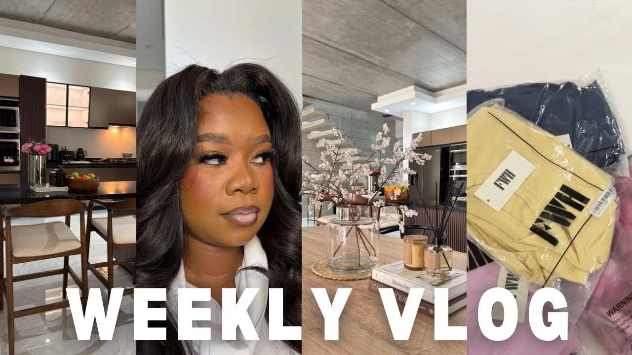 Weekly vlog | Home updates, I got a sew in, Brand event and Shein haul | South African YouTuber 