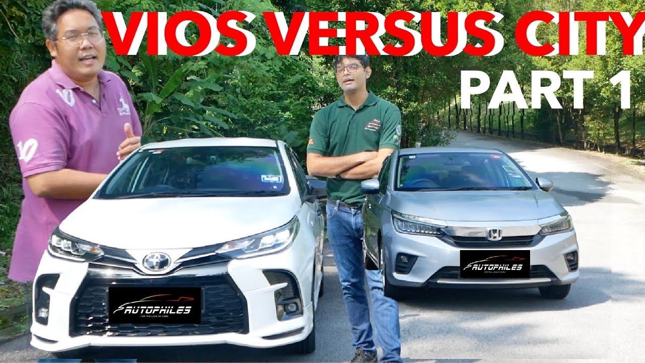 Part 1 | 2020 Toyota Vios Vs Honda City | Autophiles Compare
