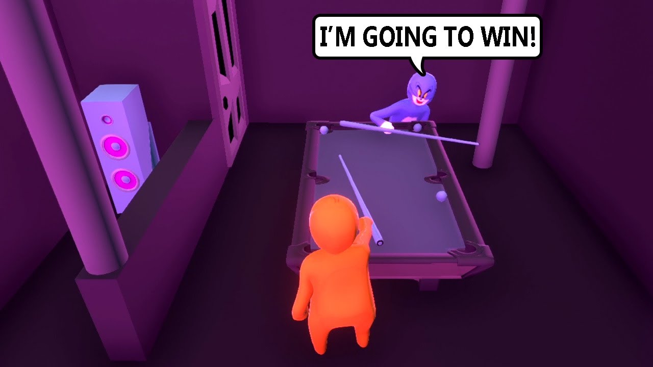 TOM AND JERRY BECAME FRIENDS AND PLAYED POOL AT NIGHT CLUB in HUMAN FALL FLAT