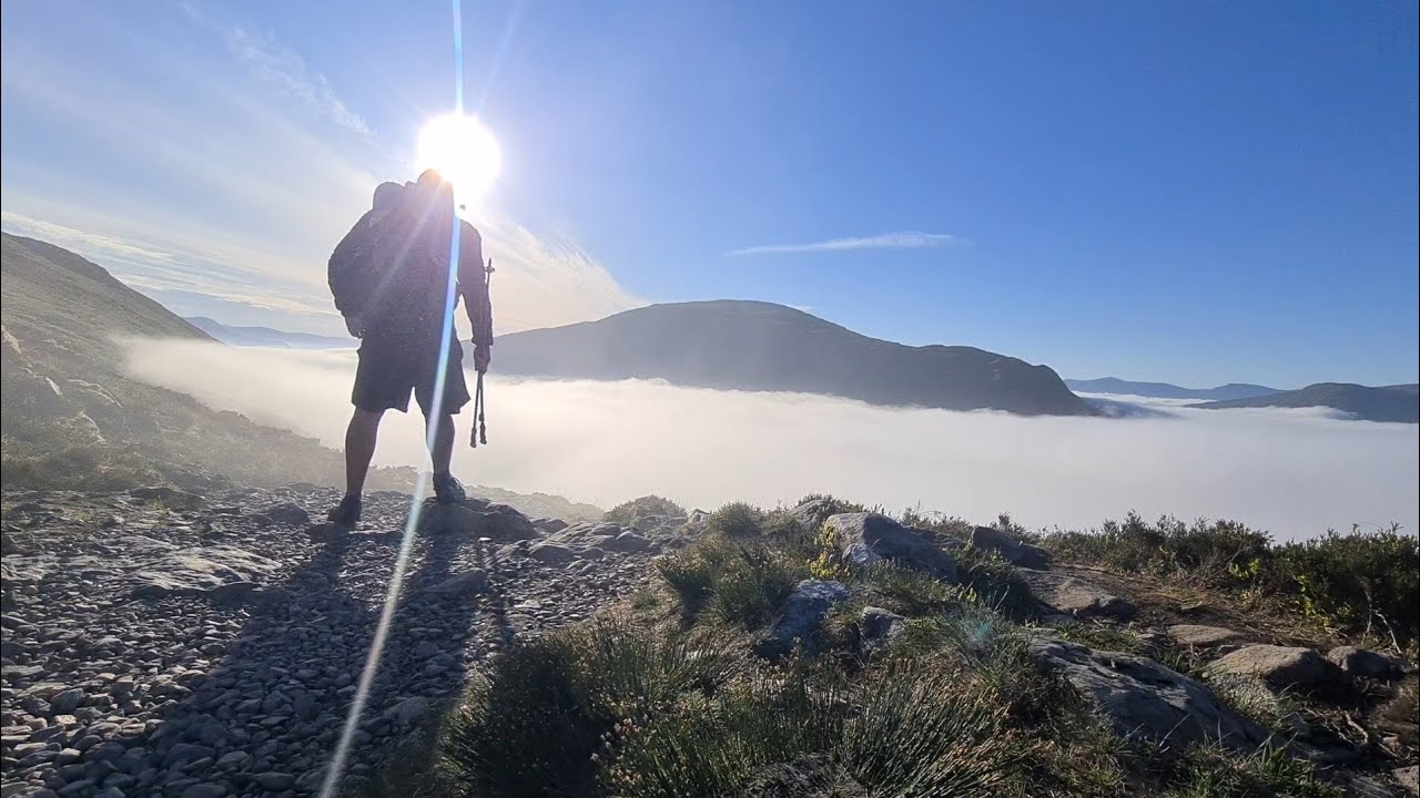 Solo 'Walking across Scotland'  in 6 days. Great Glen Way West Highland Way ultralight