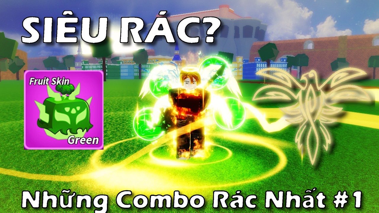 Những Combo Rác Nhất #1: Angel v4 Với Lightning Thực Sự Làm Mình Phát SƯỚNG!!! | Blox Fruits
