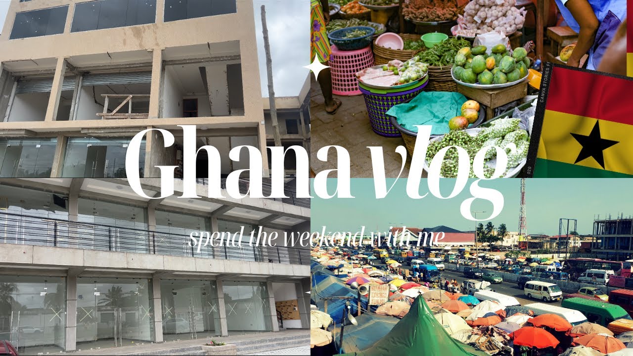 A DAY IN THE LIFE GHANA| Retail, grocery shop, building and more...