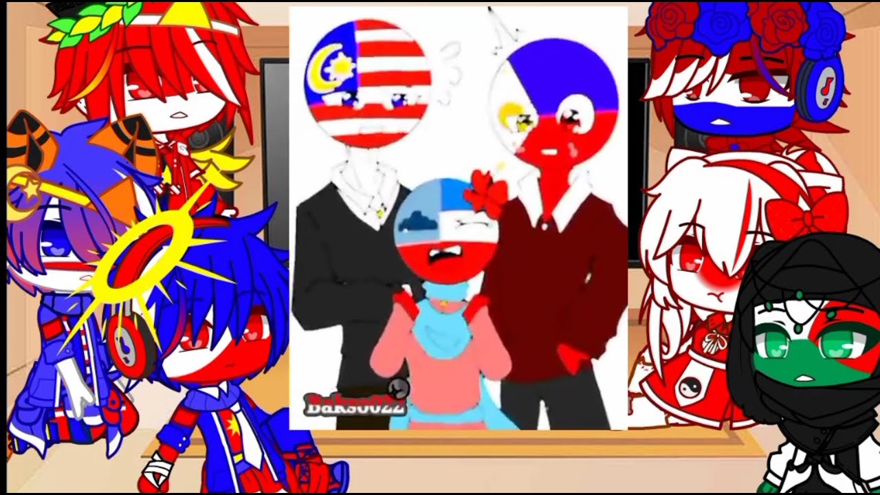||Реакция Countryhumans на MaphillIndo|| [Ch's 🇮🇩🇵🇭🇲🇾] ★Нравится?★