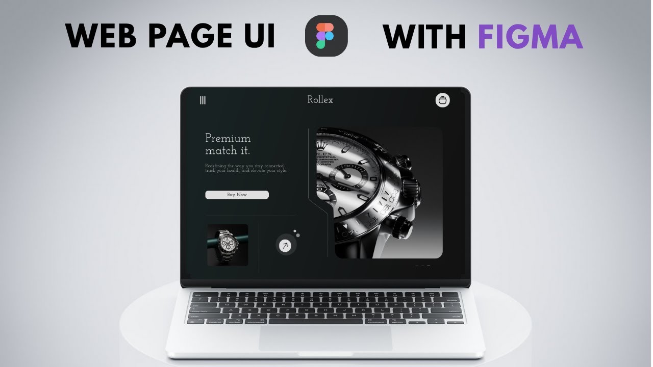 🔥 Modern Premium  Web Page UI Design in Figma || designbyheti                 #webdesign