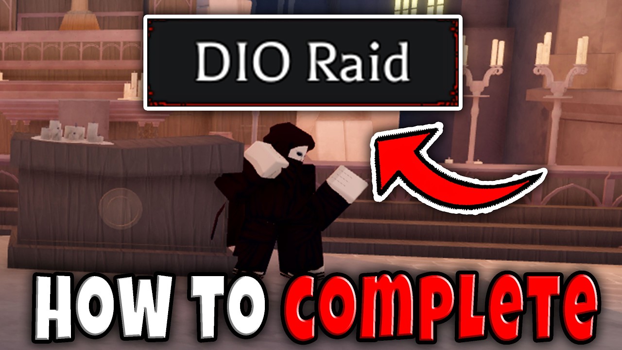 How to COMPLETE DIO RAID in BIZARRE LINEAGE FULL GUIDE DIO RAID Roblox