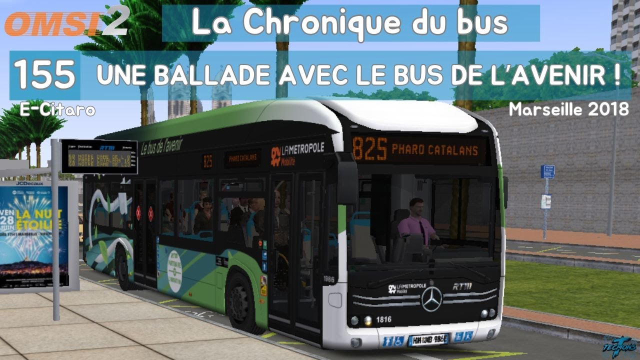 155: Une ballade avec le bus de l'avenir ! |  OMSI 2