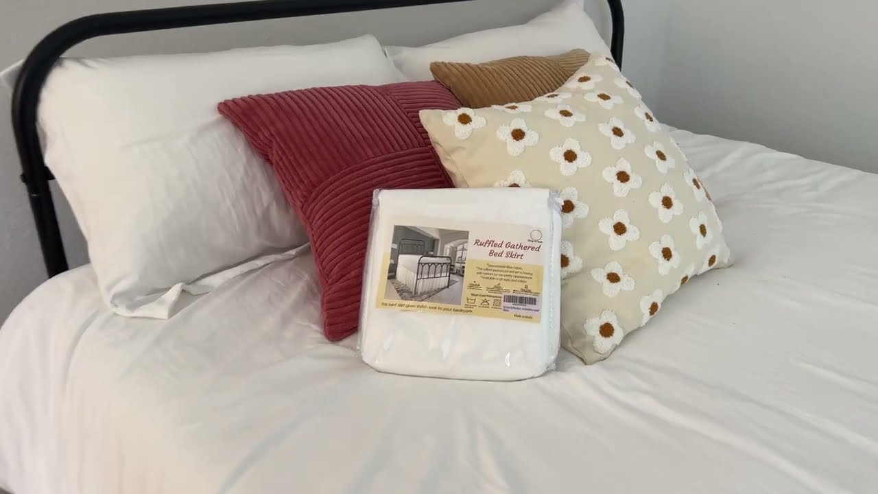 Why This Is The Best Bed Skirt for my Metal Frame Bed!