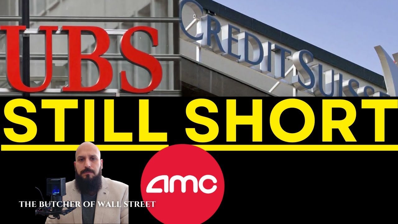 Доказательство того, что UBS играет на понижение акций AMC.