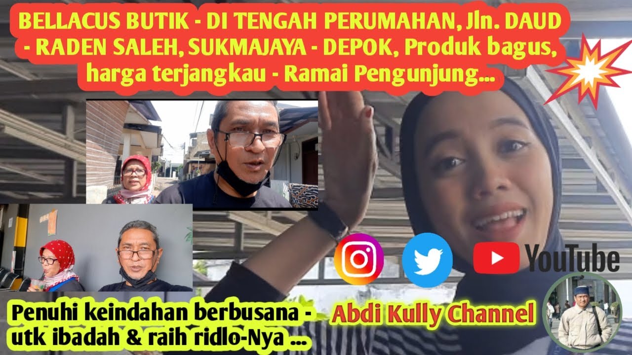 BELLACUS BUTIK - DI TENGAH PERUMAHAN, PRODUK BAGUS HARGA TERJANGKAU, Jln H. Daud–Raden Saleh, Depok