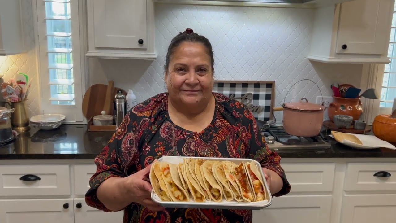 TACOS DE PAPAS AL ESTILO RANCHO