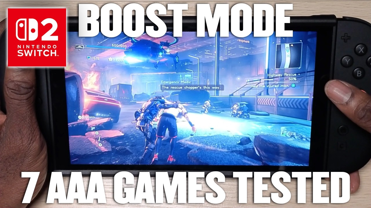 Nintendo Switch 2 BOOST Mode Is A GAME CHANGER! 7 AAA Games Tested!