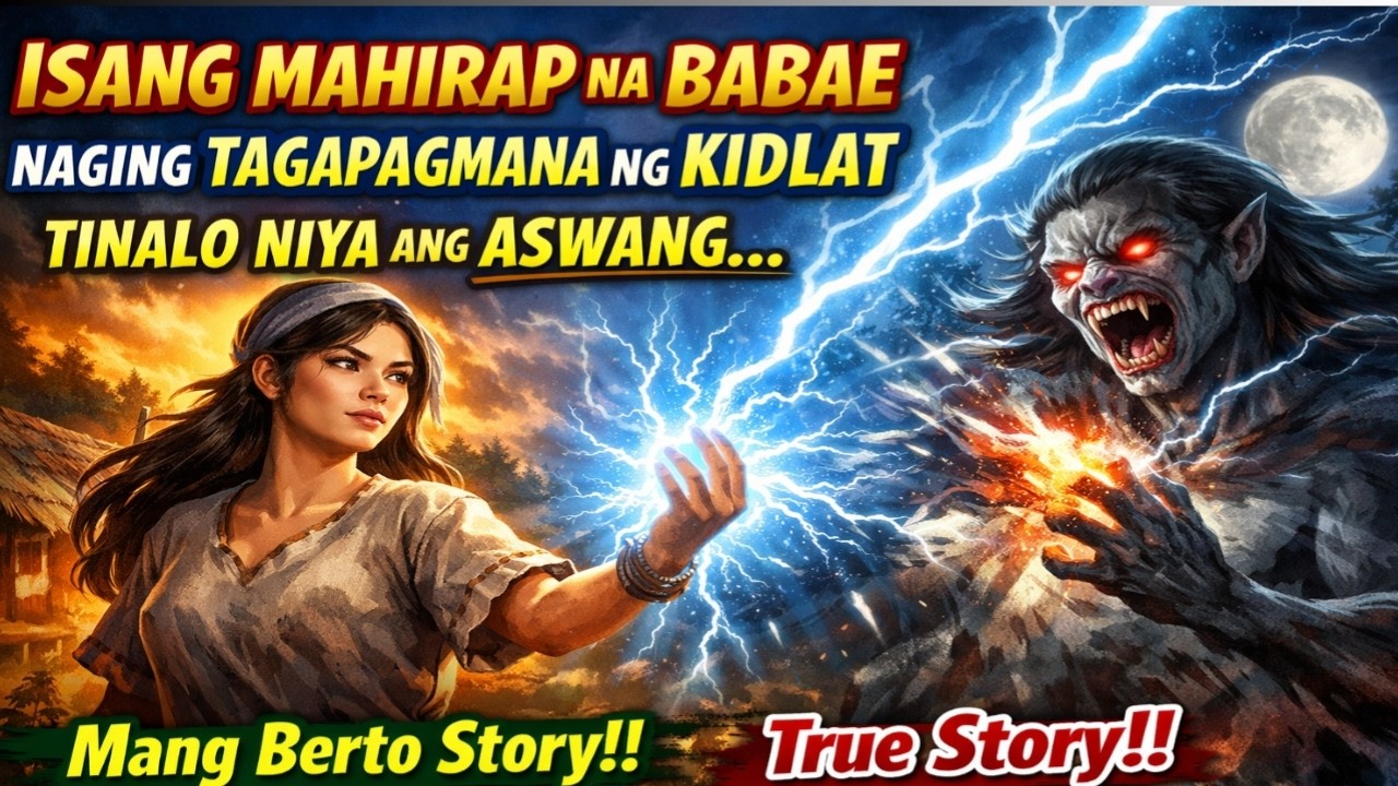 |ISANG MAHIRAP NA BABAE NAGING TAGAPAG MANA NG KIDLAT TINALO NIYA ANG ASWANG!!! Berto Story