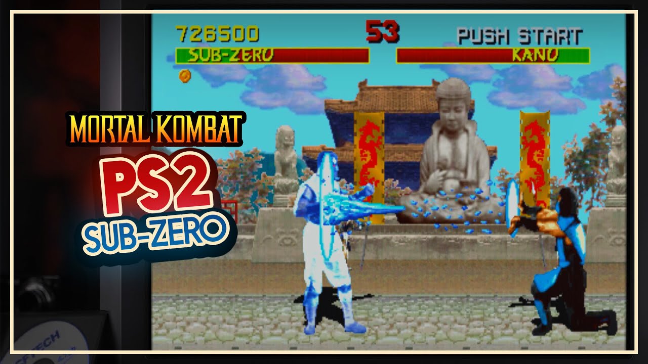 Mortal Kombat 1 - PS2, MK Deception Premium Pack Bonus Disc, SUB-ZERO Shortplay
