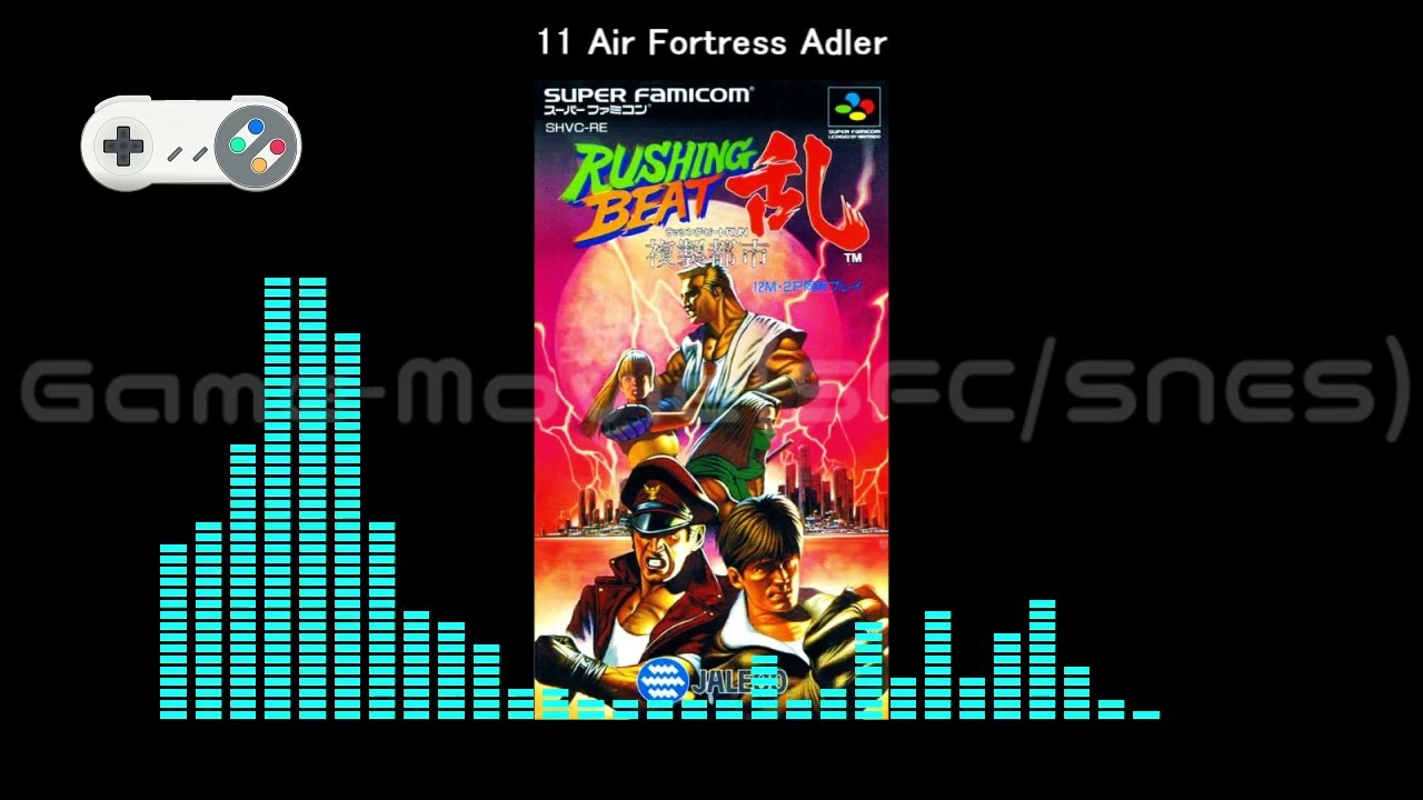 (SFC/SNES)ラッシング・ビート乱 複製都市/Brawl Brothers-Soundtrack