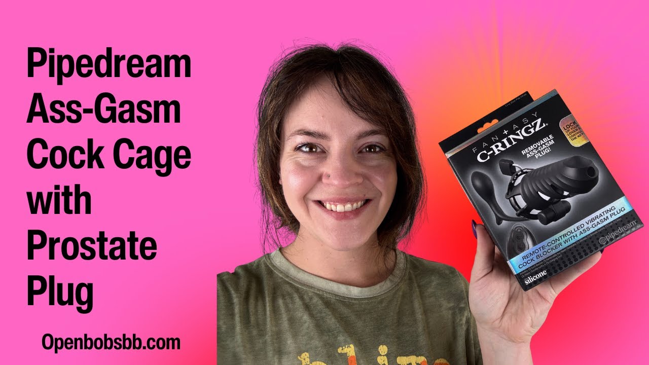 Обзор образовательной секс-игрушки &mdash; клетка-блокиратор члена Pipedream Ass-Gasm с пробкой для про...