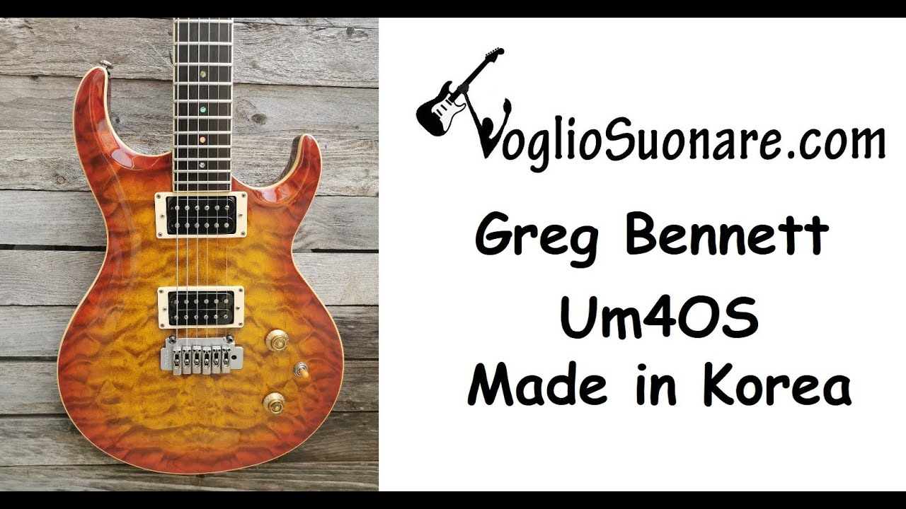 Greg Bennett UM4 Samick PRS Archtop