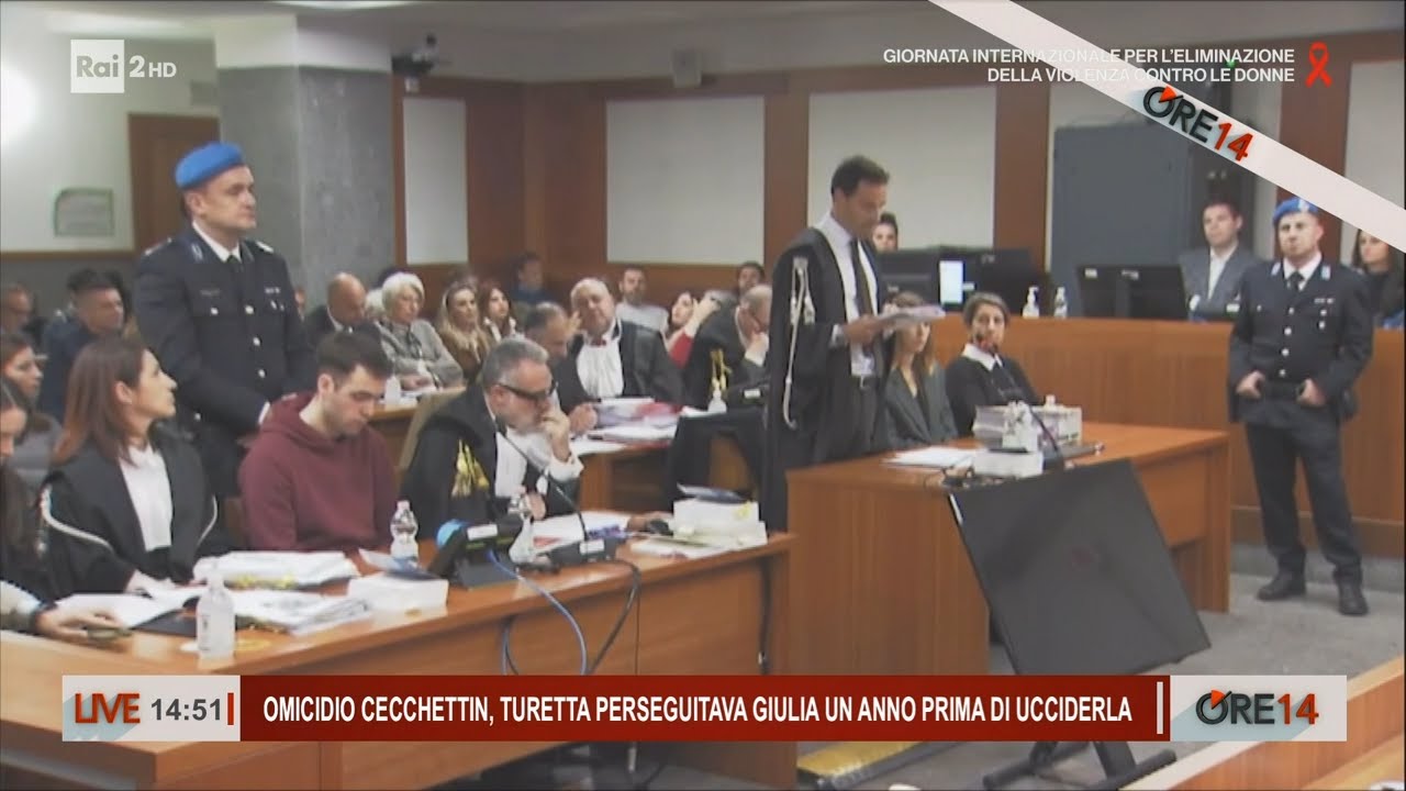 Omicidio Cecchettin, i folli messaggi di Filippo Turetta a Giulia - Ore 14 del 25/11/2024