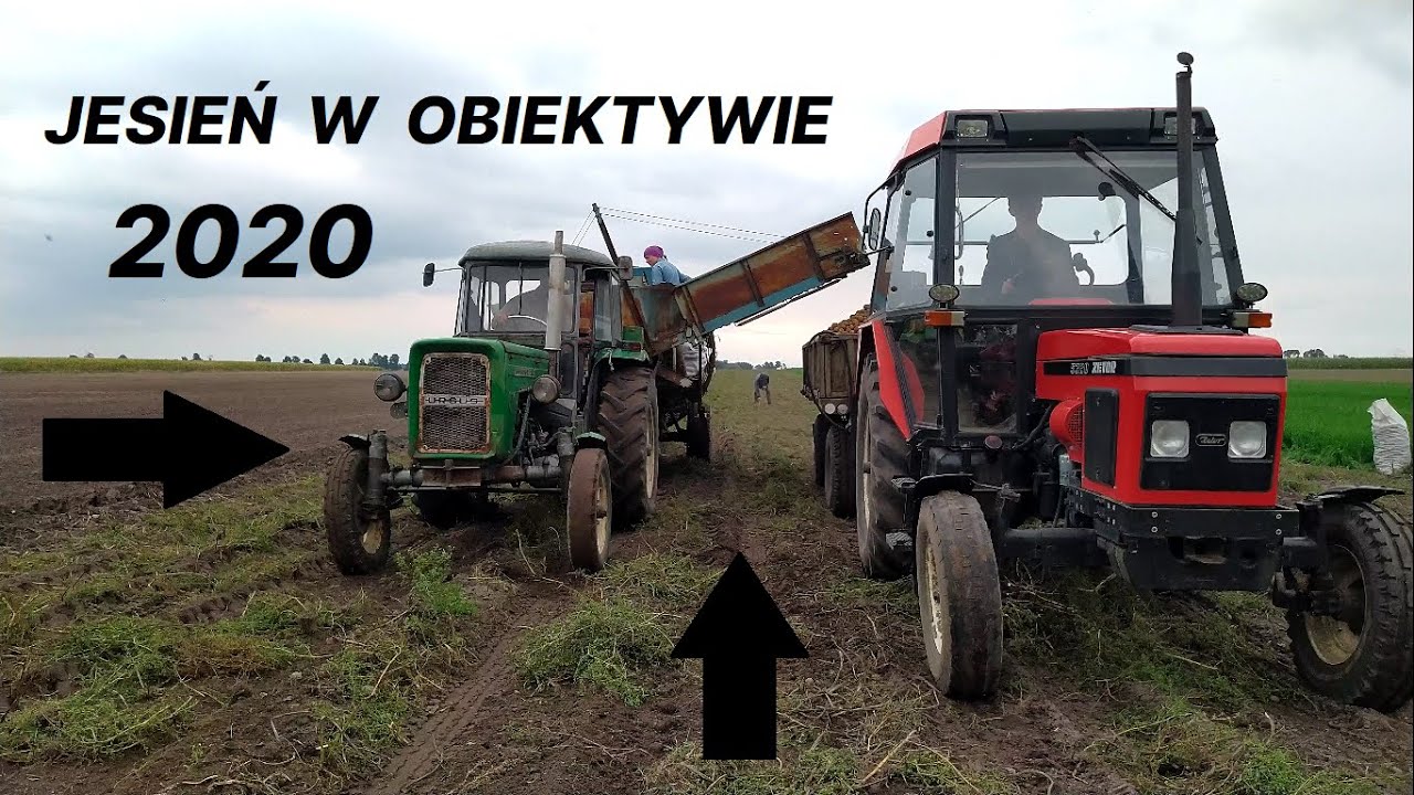 JESIEŃ W OBIEKTYWIE czyli jesienne prace polowe 2020 w naszym gospodarstwie | Zetor i Ursus w akcji