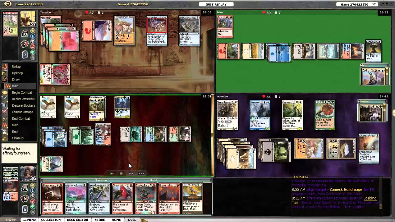 Commander: Adamaro, First to Desire v. Animar v. Zedruu v. Teysa