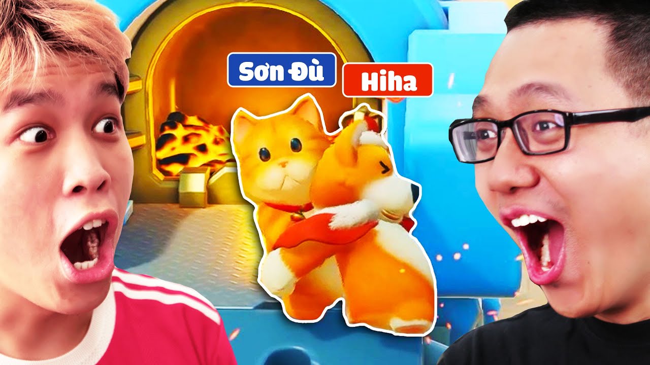 Sinh Tố Team Đại Chiến Ch&oacute; M&egrave;o Trong Party Animals