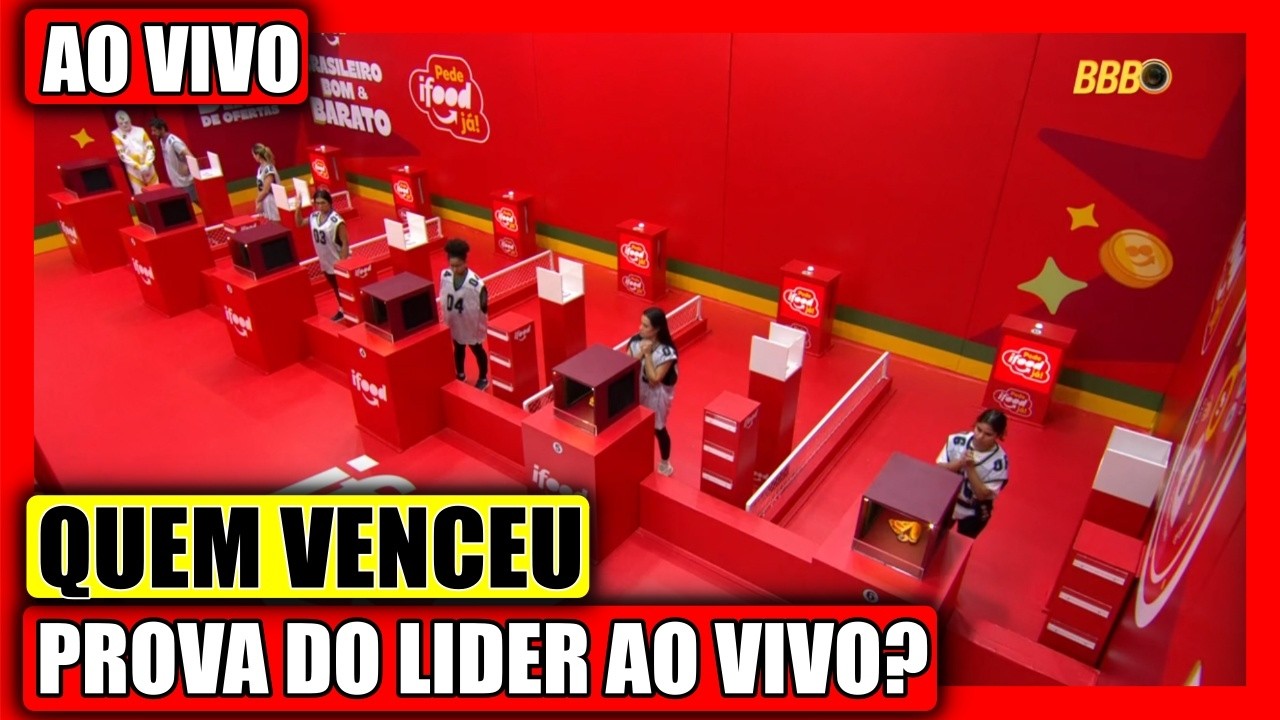 🔴BBB 26 AO VIVO PROVA DO LIDER AO VIVO AGORA ASSISTIR PROVA DO LIDER BIG BROTHER BRASIL 2026 AO VIVO
