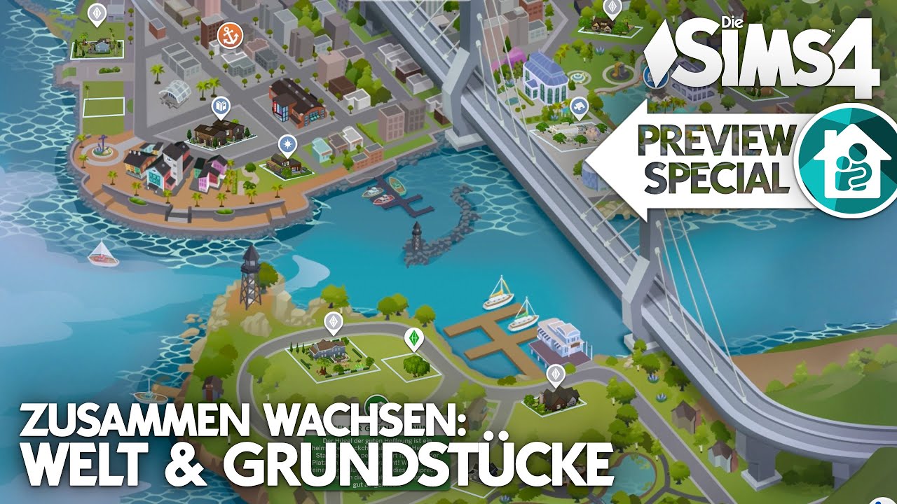 Die WELT San Sequoia! Die Sims 4 Zusammen wachsen Erweiterungspack Preview Special